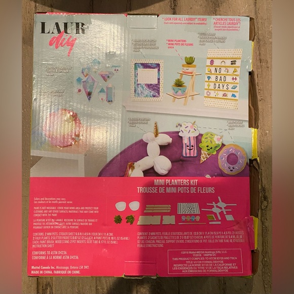 NEW LAUR DIY MINI PLANTER KIT - Picture 2 of 2